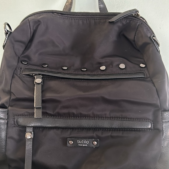 Tutilo Nylon Backpack in excellent condition with laptop compartment - Picture 2 of 5